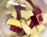 レンジ肉なしトマトスープ味噌味春雨炒め煮作り方5写真