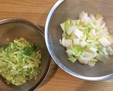 白菜と塩昆布あっという間に塩もみとサラダ作り方2写真
