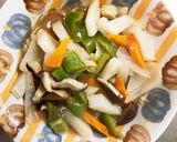 全てレンジ梅ポン炒め味青椒肉絲風作り方13写真