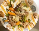 全てレンジ梅ポン炒め味青椒肉絲風作り方16写真
