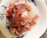 レンジ梅クリームソース豚こまのせドーム蒸作り方7写真