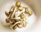 レンジ梅クリームソース豚こまのせドーム蒸作り方12写真