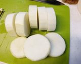 お月見の夜だから、大根ステーキ&チキン♪作り方1写真