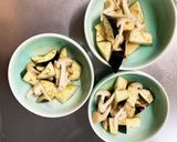 全てレンジ豚こま梅和風麻婆豆腐&茄子作り方12写真