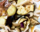 全てレンジ豚こま梅和風麻婆豆腐&茄子作り方13写真