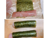 ささ身の海苔巻き焼き作り方5写真