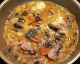 サバ缶の卵とじ丼ぶり作り方3写真