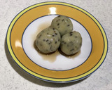 さつまいもと黒胡麻のお月見団子作り方10写真