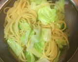 速攻！キャベツとアンチョビのパスタ作り方2写真
