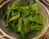 簡単味付け！箸が進む茎わかめの炒め煮☆作り方2写真