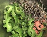 ゴーヤの梅昆布和え作り方3写真