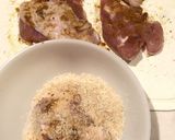 鶏のカレー風味パン粉焼き作り方2写真