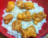 炙り鶏と泡立て卵のトロトロ親子丼作り方6写真