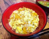 炙り鶏と泡立て卵のトロトロ親子丼作り方10写真