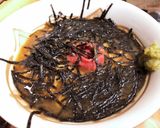 超低カロリーオートミールほうじ茶梅粥作り方3写真