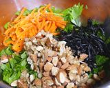 捨てないで！セロリの葉でヨーグルトサラダ作り方4写真