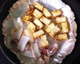 イカと厚揚げのバター醤油焼き作り方2写真