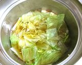 シャキシャキレタスとたまごの和風スープ作り方6写真