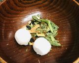 レトルト●冷凍白玉のたっぷりWネギ味噌汁作り方1写真