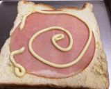 ハムチーズトースト作り方1写真