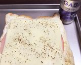 ハムチーズトースト作り方2写真