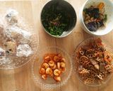お弁当★冷めて美味こんにゃくレンコン煮物作り方5写真