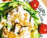 炊飯器サラダチキン棒棒鶏 バンバンジー風作り方3写真