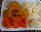 手羽元のスープカレー鍋作り方1写真