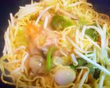 意外に簡単に出来る 残り物で梅蘭焼きそば作り方3写真
