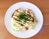 卵白・余物消費に!白いお好み焼き風卵焼き作り方4写真
