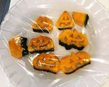 お弁当にも！ハロウィンかぼちゃランタン作り方8写真