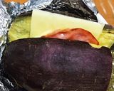 焼き芋ハムサンド作り方5写真