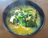 ほうれん草かきたま塩ラーメン作り方4写真