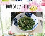 サツマイモの葉(簡単)甘酢味噌あえ作り方10写真