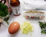 あっという間に！ちりめん山椒チャーハン作り方1写真