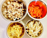 キノコとごぼうの♡炊き込みご飯♡作り方2写真