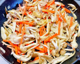 キノコとごぼうの♡炊き込みご飯♡作り方6写真