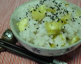 秋の味覚☆栗ごはん作り方8写真