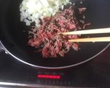 余ったピザソース…コク旨ミートソース作り方2写真