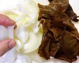 キクラゲ 卵炒め作り方1写真
