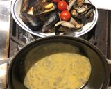 炊飯器で!厚切りポークステーキのパエリア作り方3写真