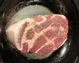 炊飯器で!厚切りポークステーキのパエリア作り方5写真