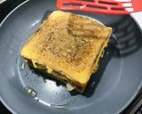 濃厚バターdeチキンクロックムッシュ♪作り方17写真