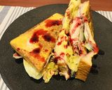 濃厚バターdeチキンクロックムッシュ♪作り方18写真