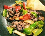 秋ナスと牛肉の味噌炒め作り方7写真