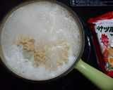 サッポロ一番で餃子ラーメン作り方3写真