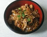 *ごぼうミックス豚丼*作り方7写真