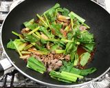 牛肉とらっきょうの甘酢炒め。作り方5写真