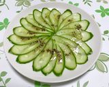 スライス胡瓜のサラダ作り方4写真