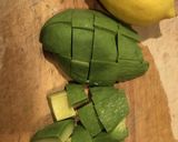 青パパイヤとアボカドのサラダ作り方4写真